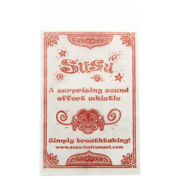 Susu-Tütchen mit englischer Anleitung