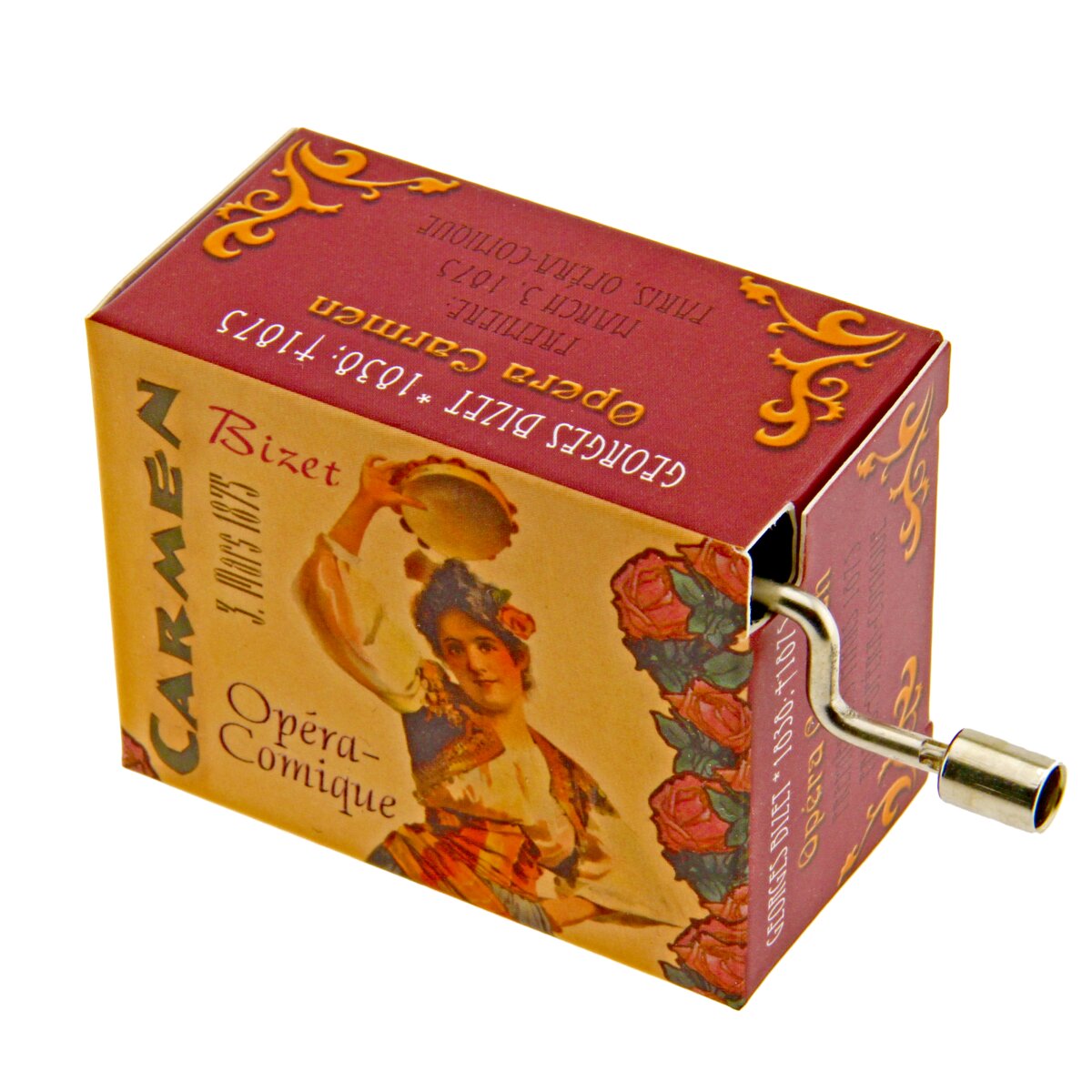 まゆみページ！！ ドラム缶BOX Music Box Bizet Carmen Toreador Song