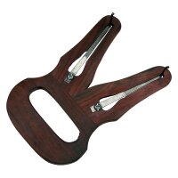 Wooden Frame Jaw Harp Twin-reed
